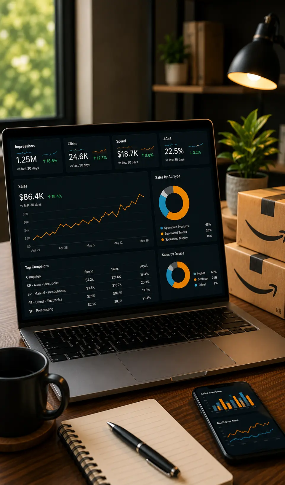 Amazon Advertising Performance Tracking and Reporting Services by Digi Global Services