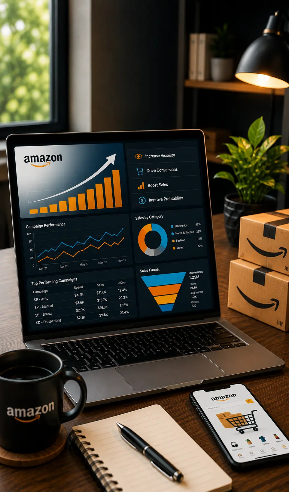 Amazon Advertising Strategy Consultation by Digi Global Services