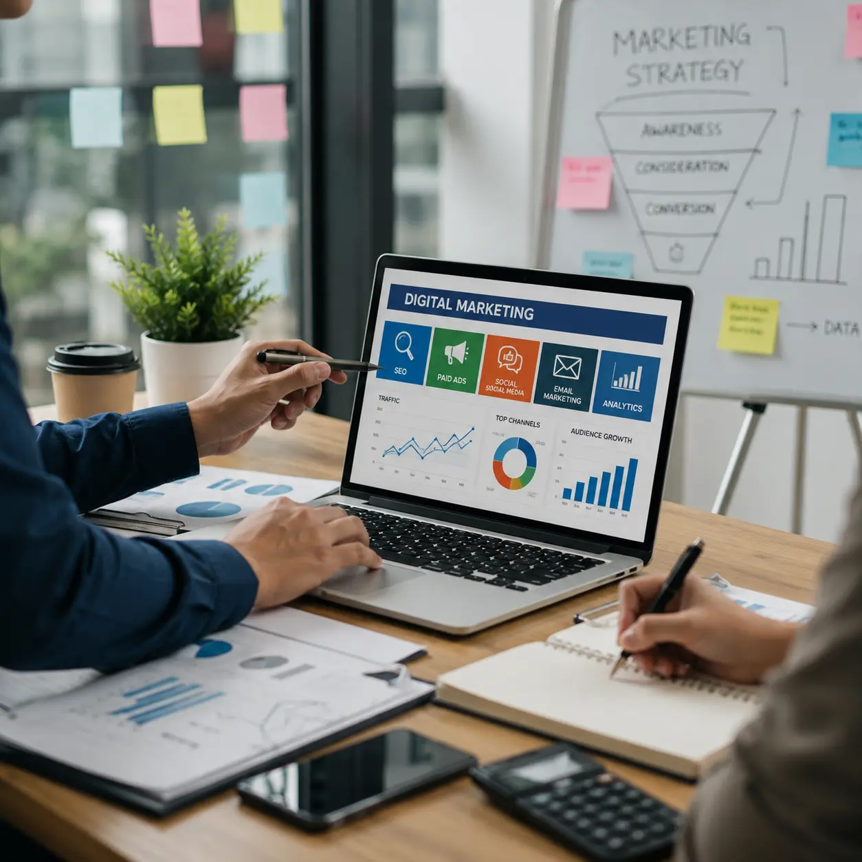 Digital marketing strategy and performance